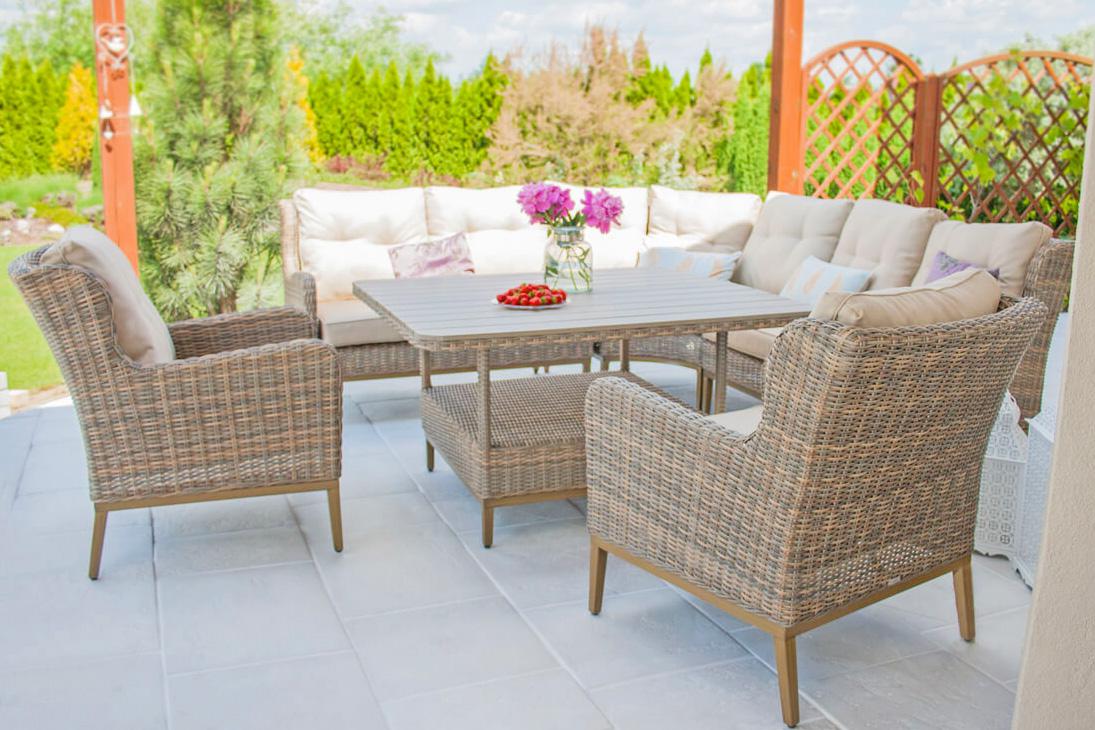 Castello meble ogrodowe technorattan zestaw wypoczynkowy ...