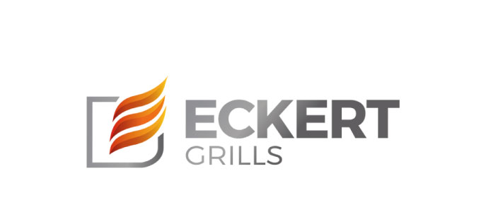Szpachelka do grilla ze stali nierdzewnej logo Eckert Grills
